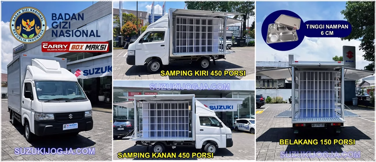 Suzuki New Carry Box Mbg Untuk Distribusi Makanan Bergizi Gratis