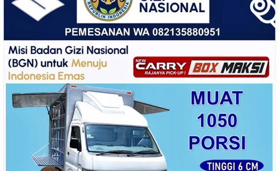 Suzuki New Carry Box Jogja Program Pemerintah Distribusi Makan Bergizi Gratis